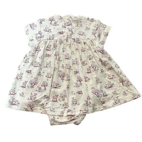 Hatley Baby soft Bamboo dress with built in diaper cover.  Sz 0-3 NWTS - Picture 2 of 6